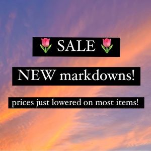 SALE!!! Prices lowered!